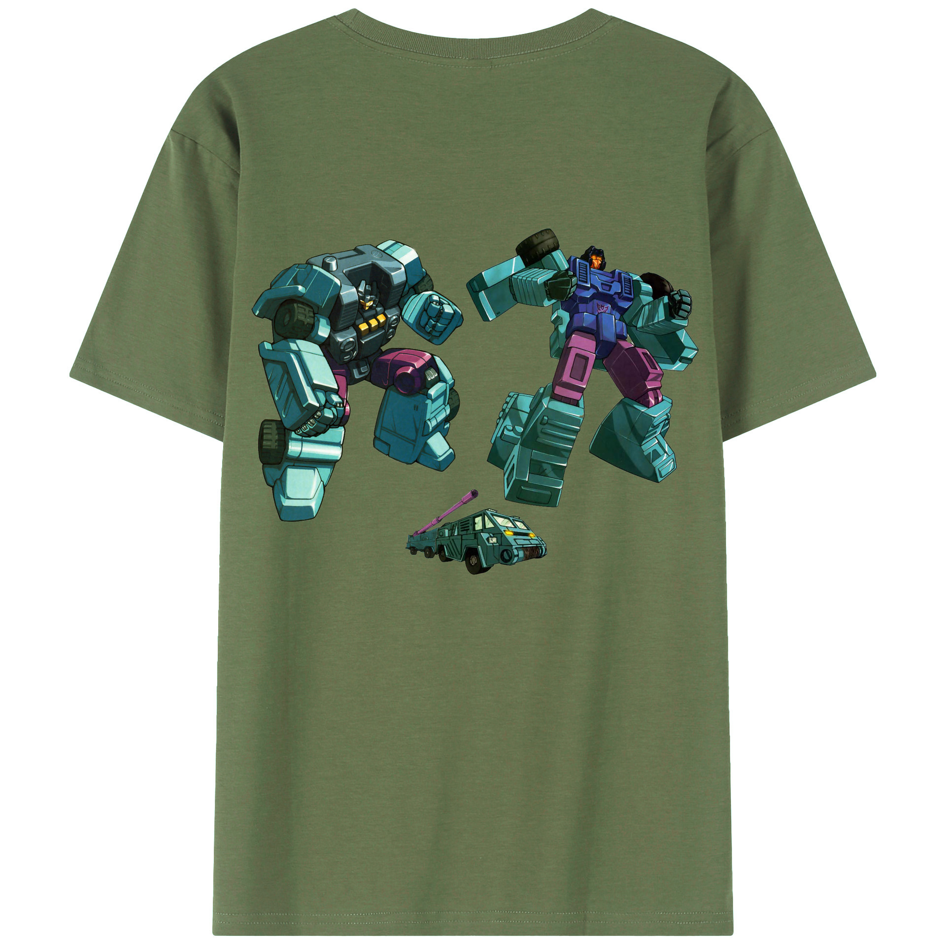 （画像用）  綿100％ メンズ半袖Tシャツ（バックプリント） 通気性